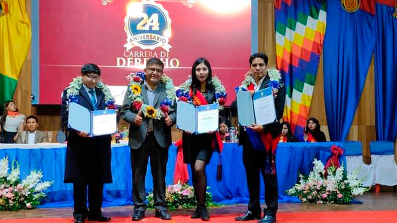 La Carrera de Derecho de la UPEA celebra 24 años y busca su acreditación internacional