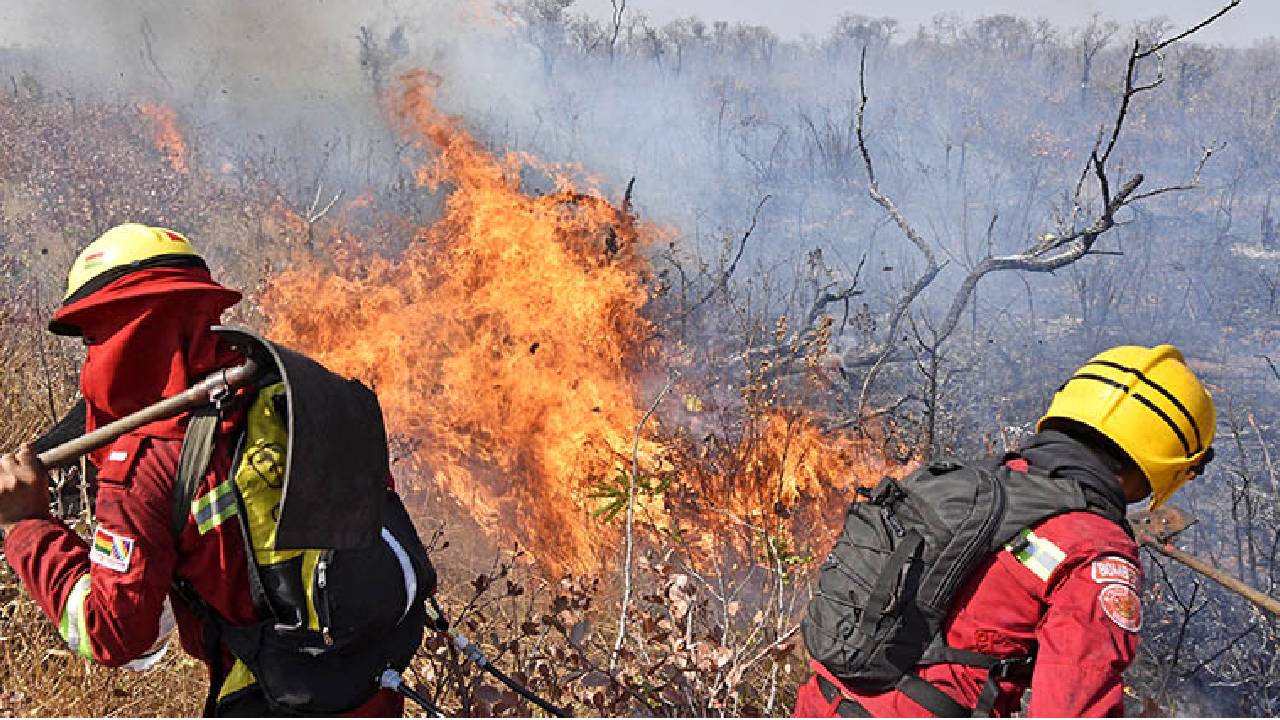 Incendios forestales devastan producción y turismo en la Chiquitania