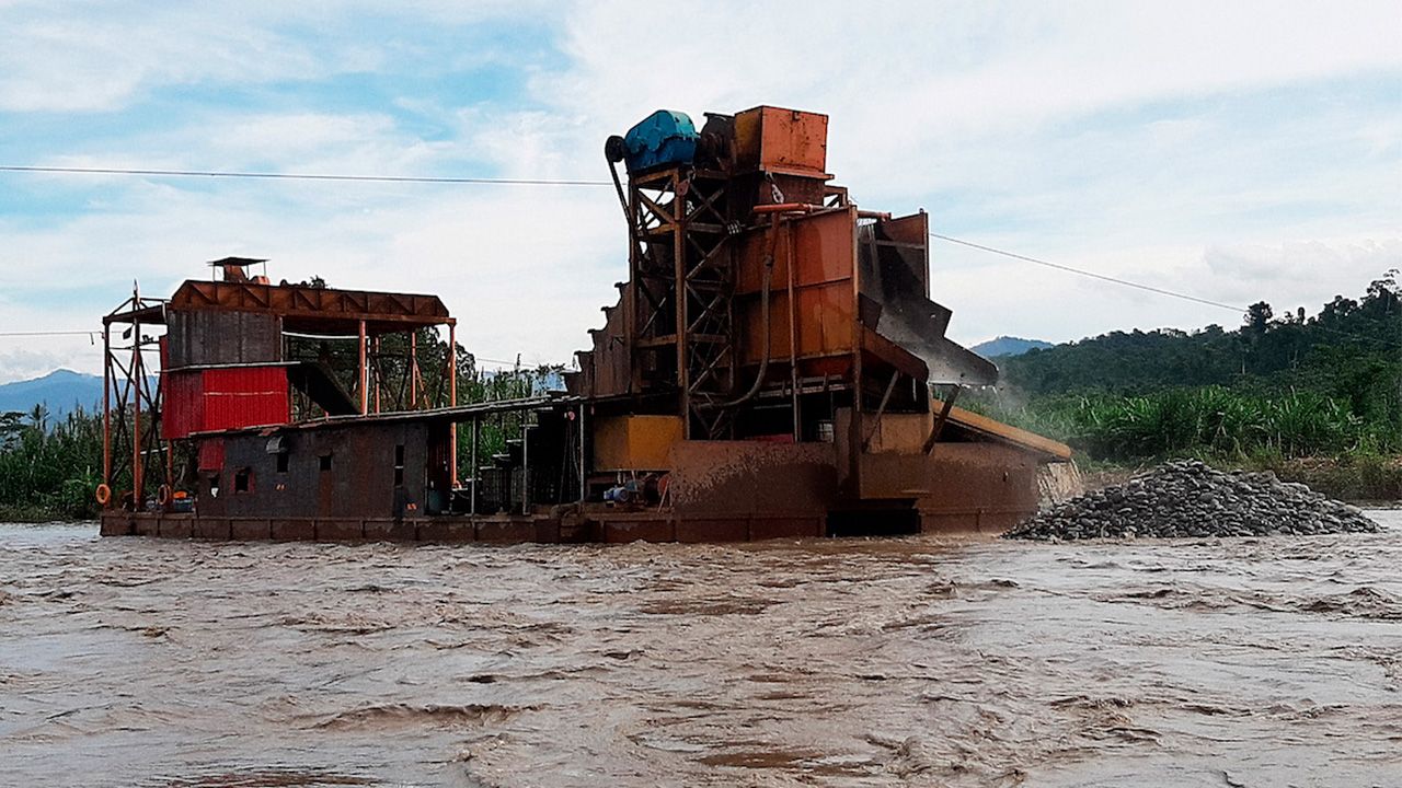 Se ordenó la paralización de las actividades mineras en el área protegida del Madidi