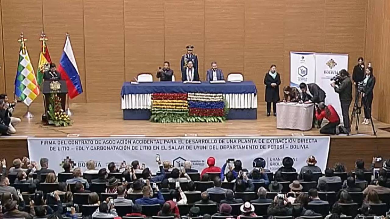 YLB firma contrato de asociación con Uranium para la planta de extracción directa de litio