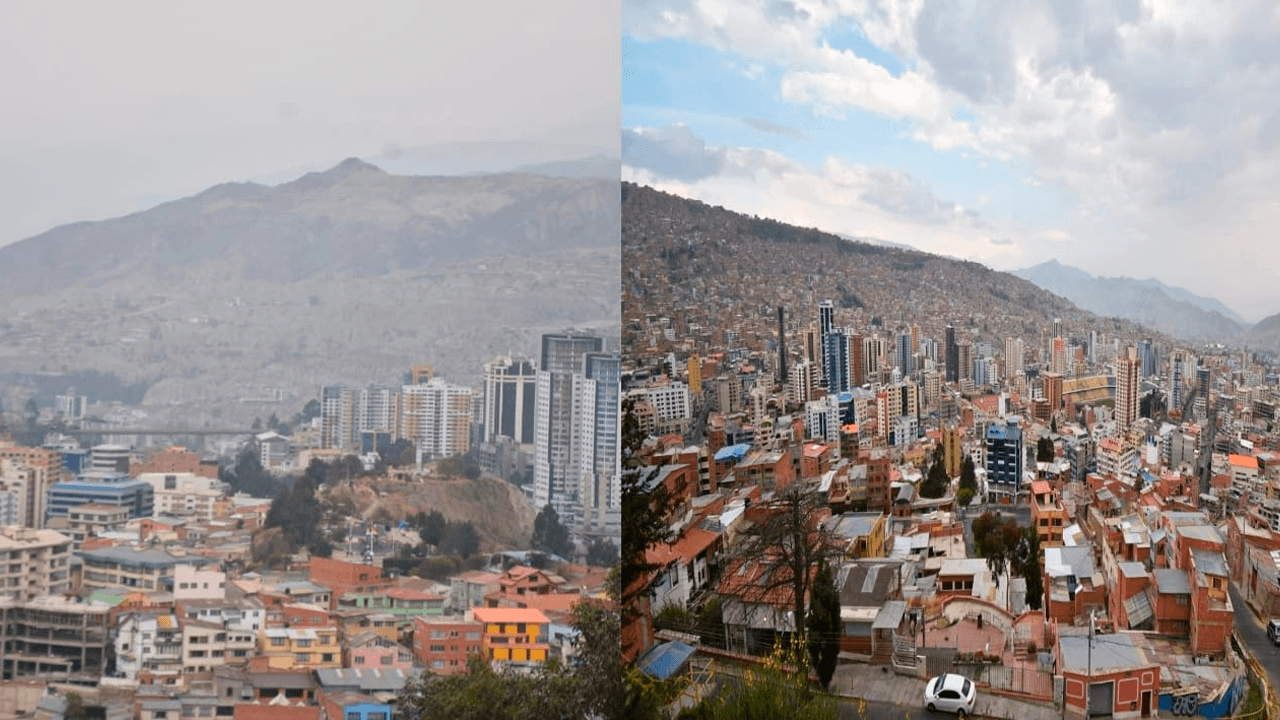 ¡Histórico! La Paz enfrenta 9 días de contaminación atmosférica extrema