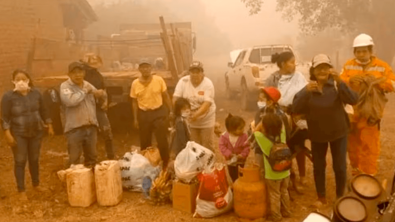Según medios internacionales: Los incendios en Bolivia devastan una superficie comparable a la de Suiza y los bomberos no logran controlarlos