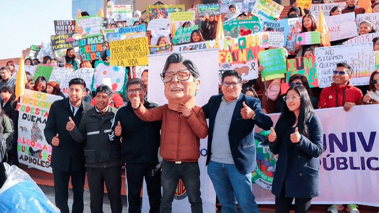 UPEA lanza campaña solidaria para ayudar a afectados por incendios en la Amazonia