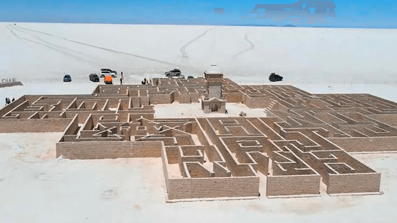 El Salar de Uyuni estrena un impresionante laberinto de sal que cautiva a los turistas