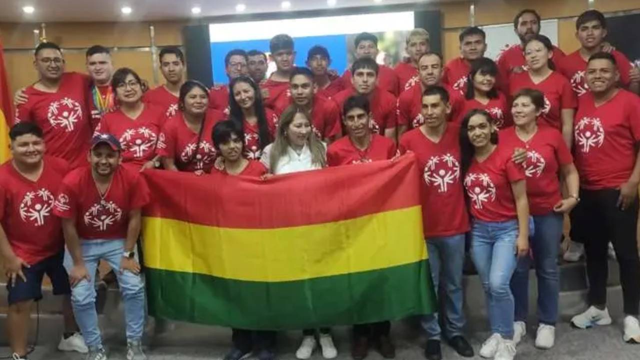 Bolivia presente en los IV Juegos latinoamericanos de olimpiadas especiales en Asunción