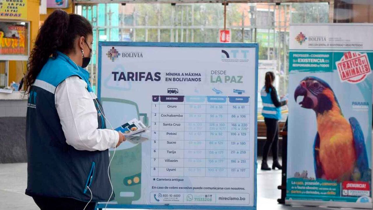 La ATT intensifica controles de precios en el transporte terrestre