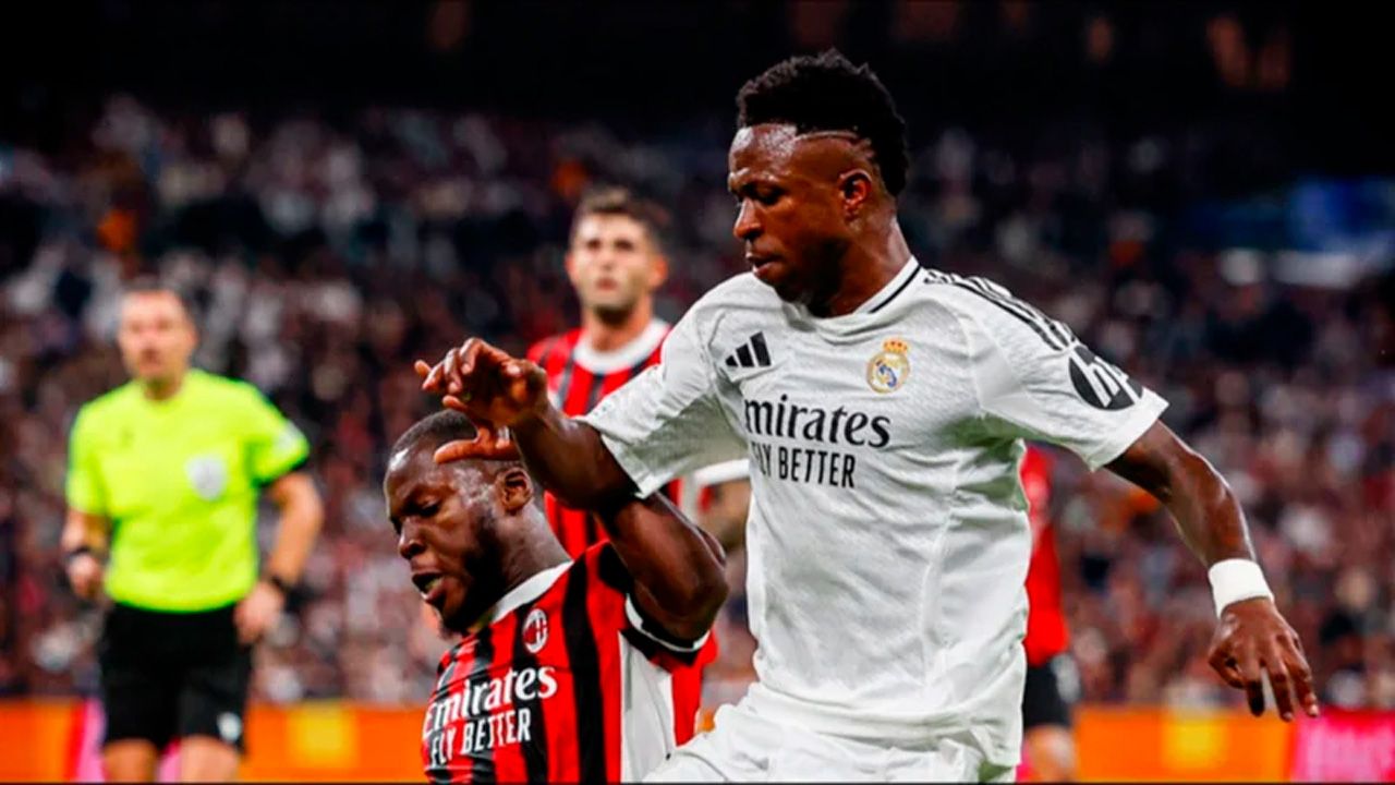 Milan aplasta al Real Madrid en el Bernabéu y profundiza su caída