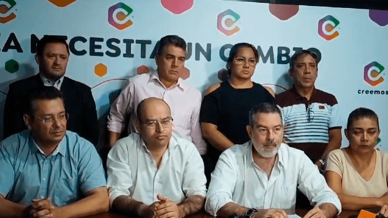CREEMOS denuncia un "plan macabro" para forzar la renuncia de vocales del TSE