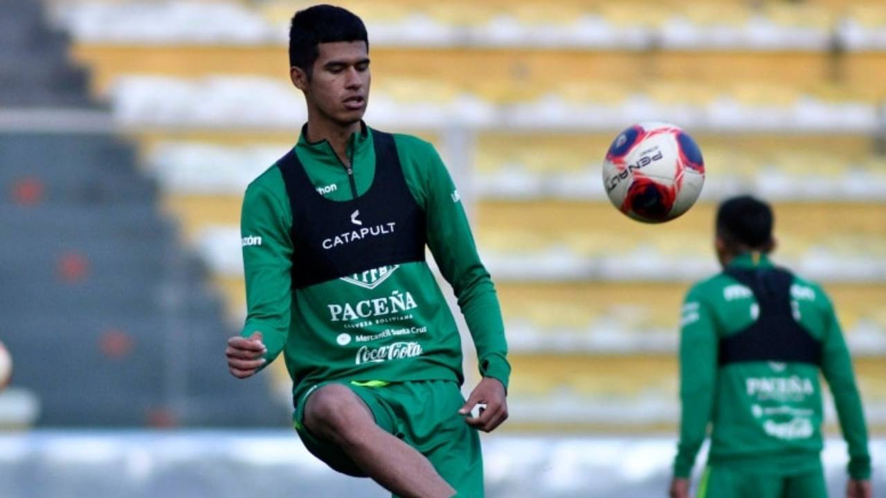 Sebastián Álvarez se convierte en la sexta baja de Bolivia para el crucial partido contra Paraguay