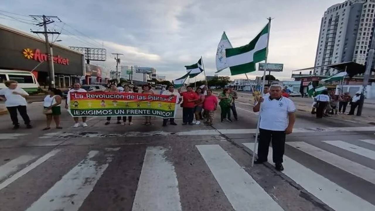 Santa Cruz se moviliza con un "Anillazo" para exigir soluciones a la "crisis económica"