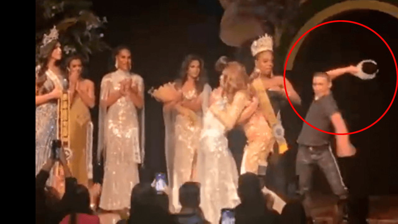 Miss Gay Mato Grosso: hombre rompe la corona al saber el resultado