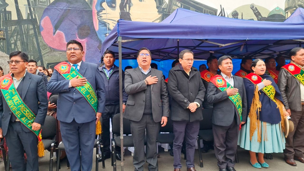 Fejuve celebra su 58 aniversario con el compromiso de seguir luchando por el progreso de El Alto