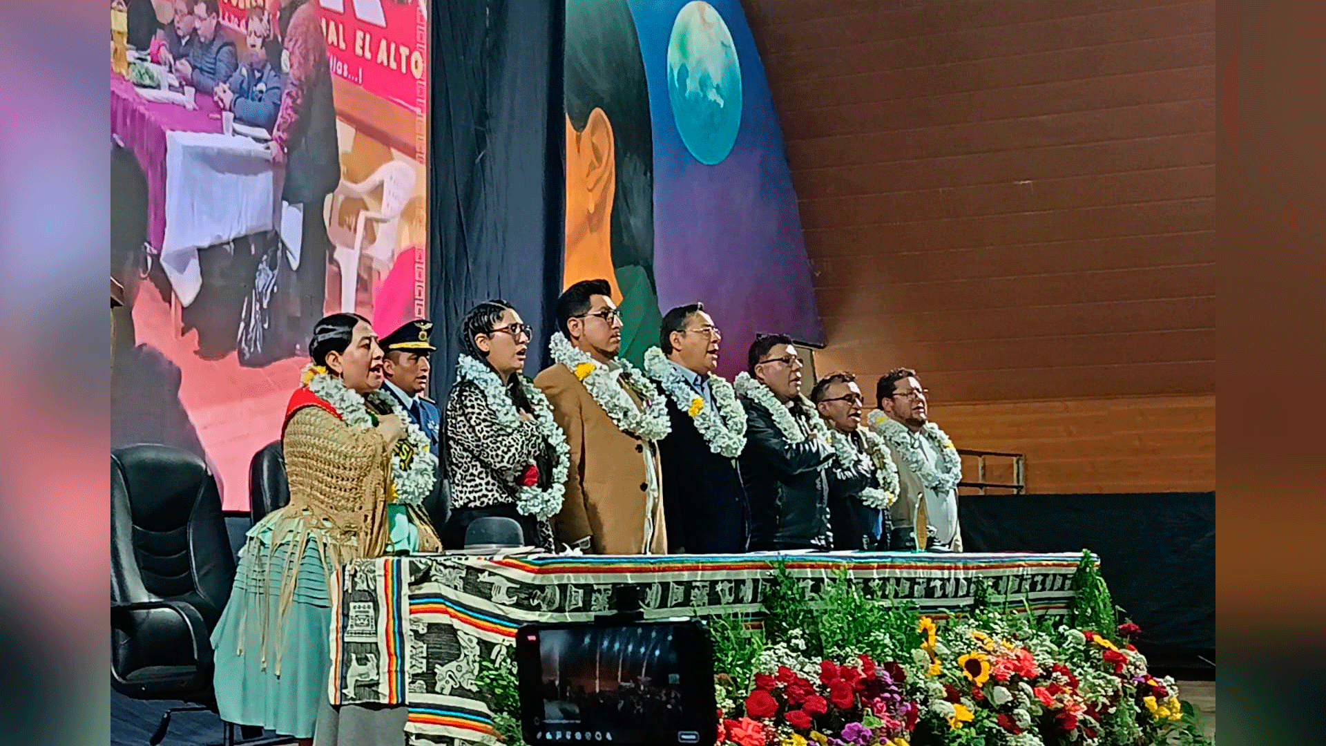 37° aniversario de la Central Obrera Regional de El Alto 