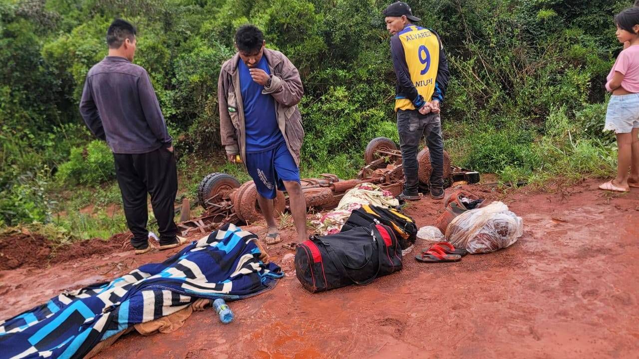 Trágico Accidente en la carretera Cobija -Riberalta deja cuatro muertos