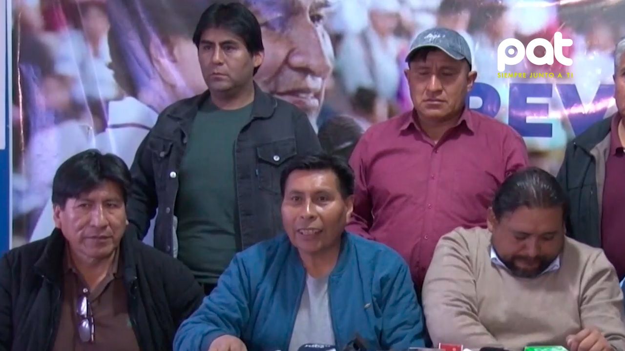 Dirigente evista llama a arce catacora "zambo salvito" y cuestiona su gestión económica