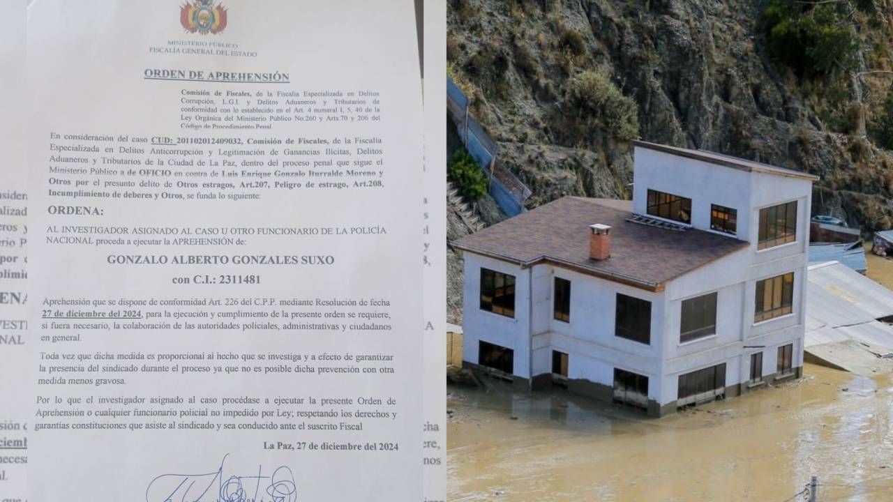 Aprehenden a un subalcalde de La Paz por la mazamorra en Bajo Llojeta
