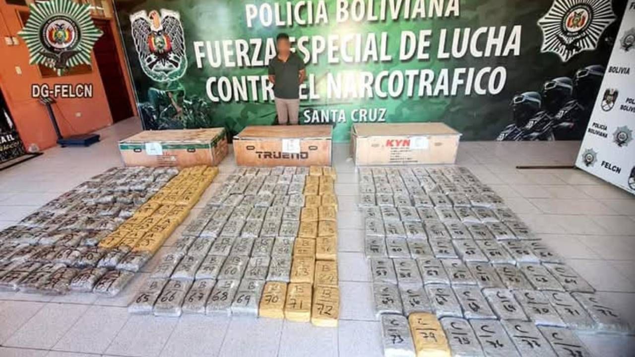 En operativo de la Felcn incautan más de 226 kilos de marihuana
