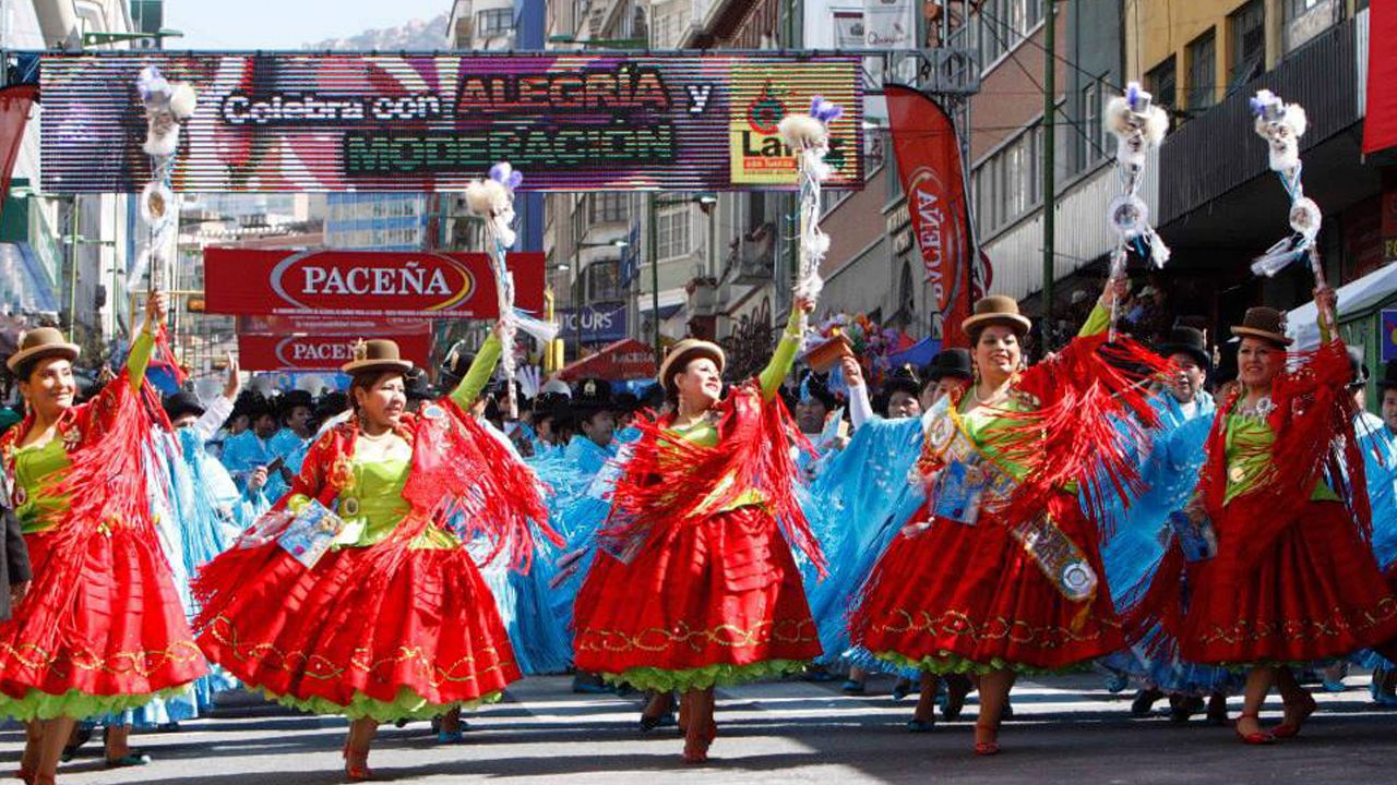 La Paz celebra la entrada del Gran Poder