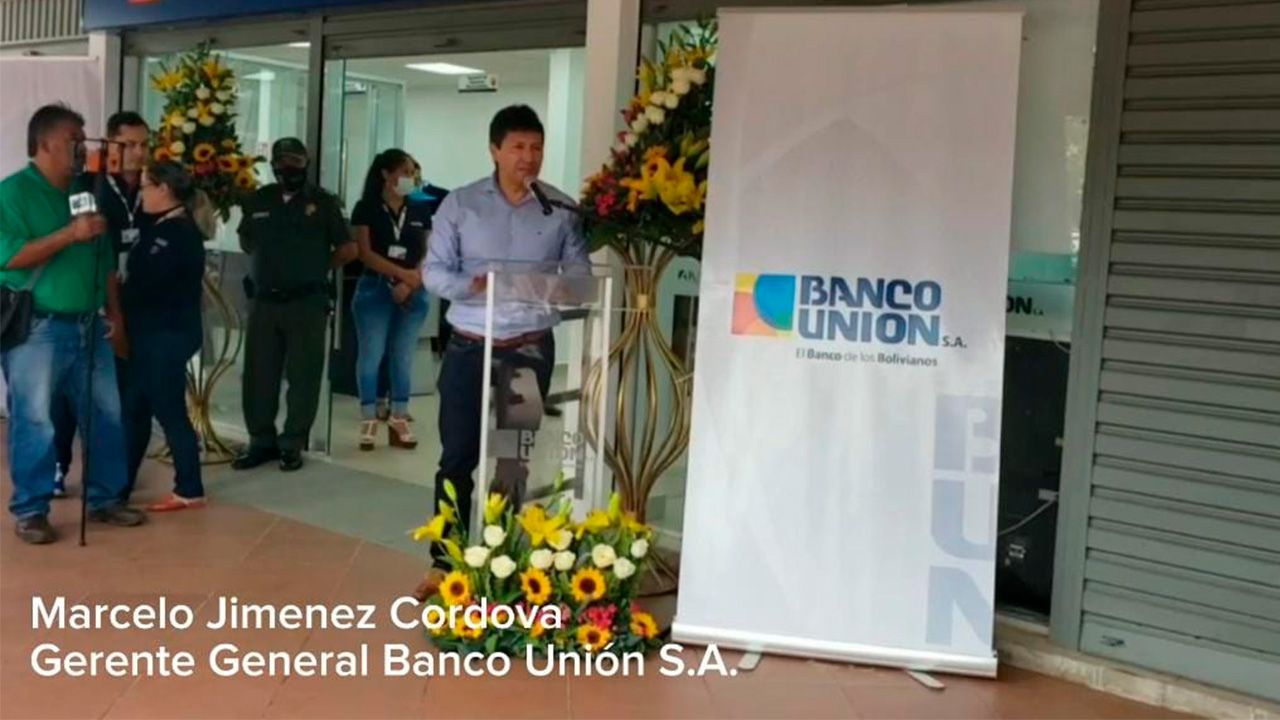 BANCO UNIÓN INAUGURA UNA NUEVA AGENCIA EN SATÉLITE NORTE DEL MUNICIPIO DE WARNES
