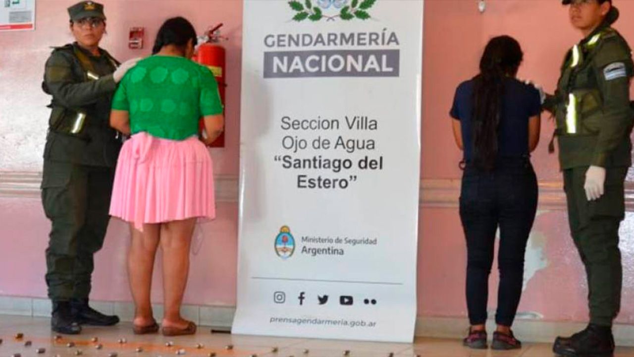 Cuatro bolivianas detenidas en Argentina por transportar droga: operativos revelan más de 13 kilos incautados  