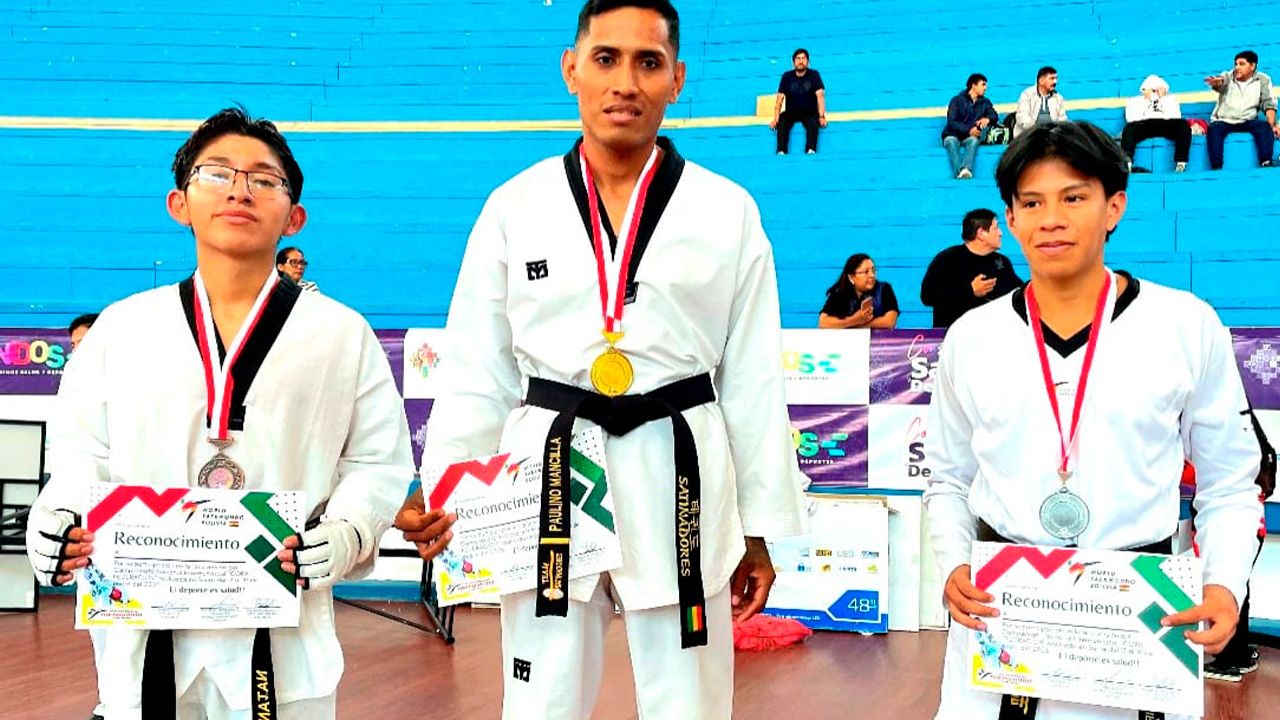 Atletas del "Sueño Bicentenario" conquistan medallas de oro en el Campeonato Nacional de Taekwondo