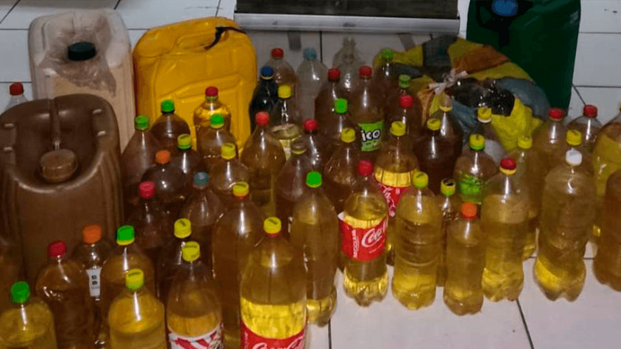 Decomisan gasolina revendida con sobreprecio en Montero  