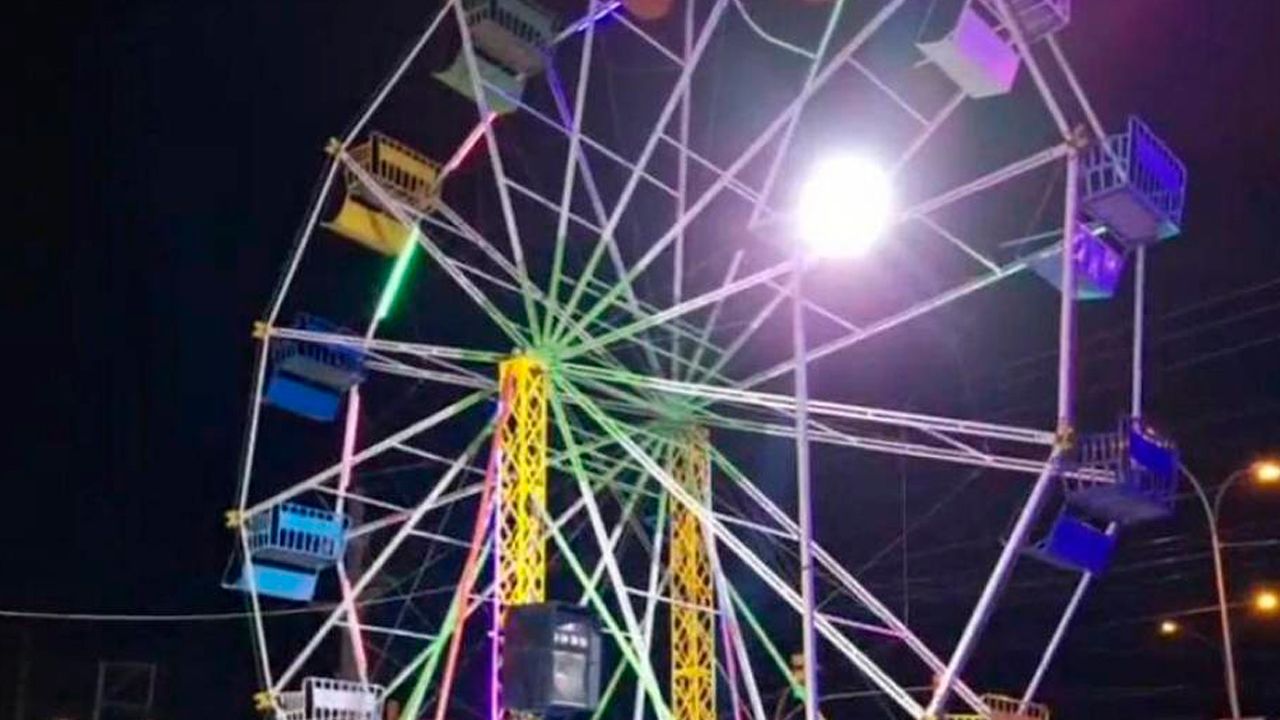 Tarija clausura parque de diversiones tras caída de adolescente en la rueda de la fortuna