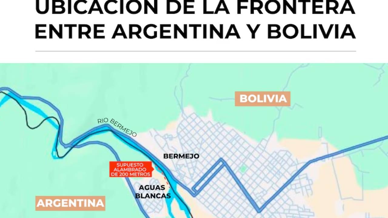 Un senador Boliviano criticó la intención del Gobierno argentino de instalar un alambrado en la frontera