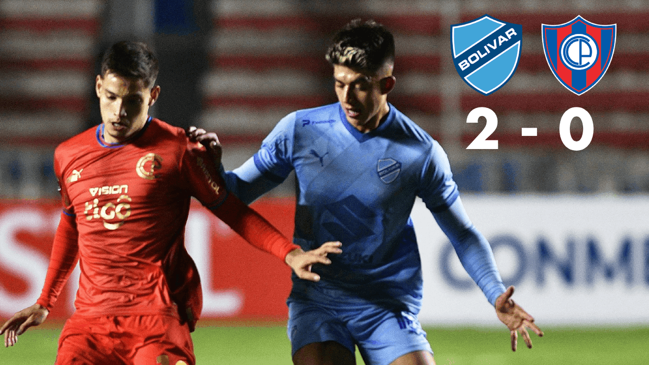 Bolívar triunfó y aseguró su pase a los octavos de final de la Copa Libertadores