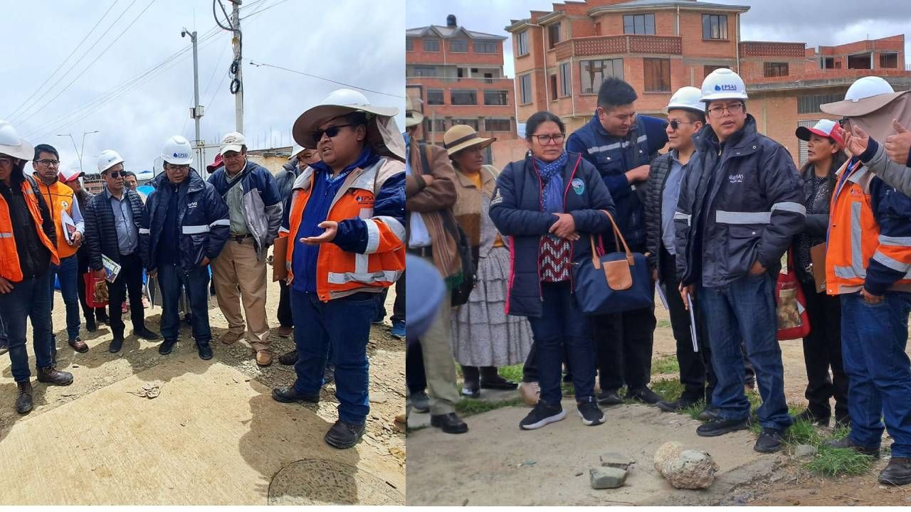 La vía une el alto con viacha, epsas participará en mejoramiento de la avenida jach’a tupu