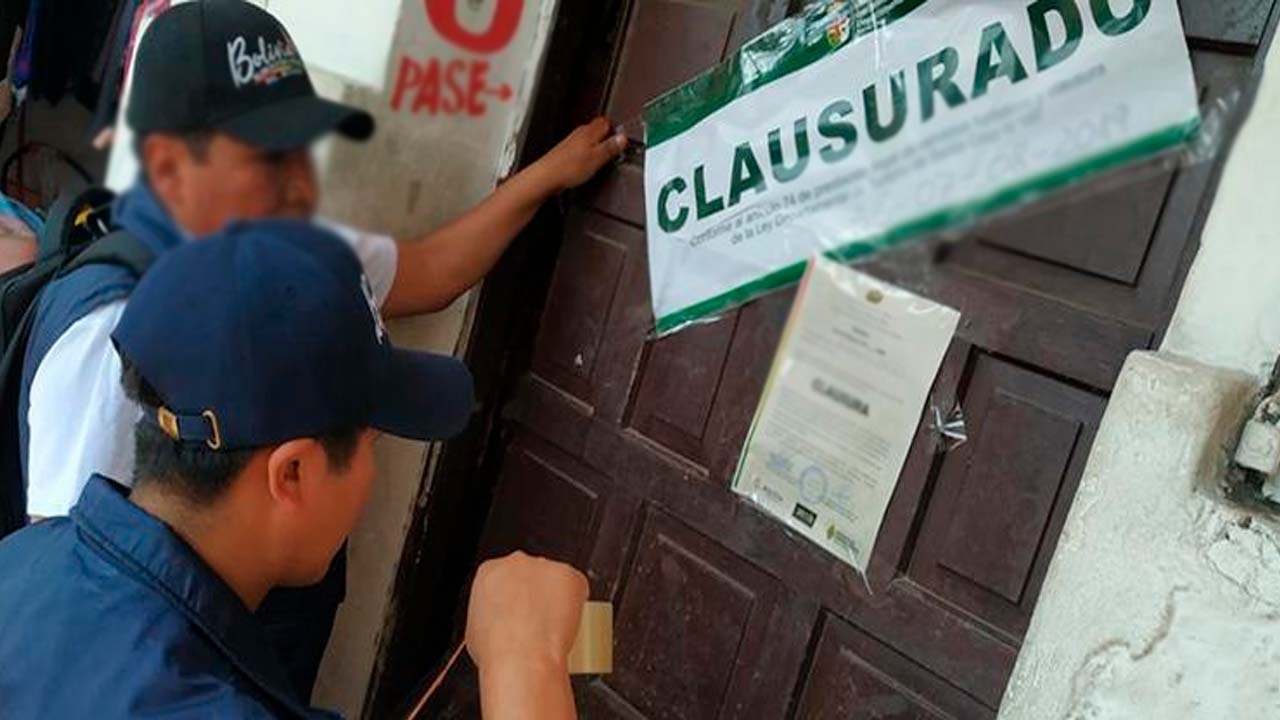 Cinco chicherías clandestinas clausuradas por la alcaldía cruceña