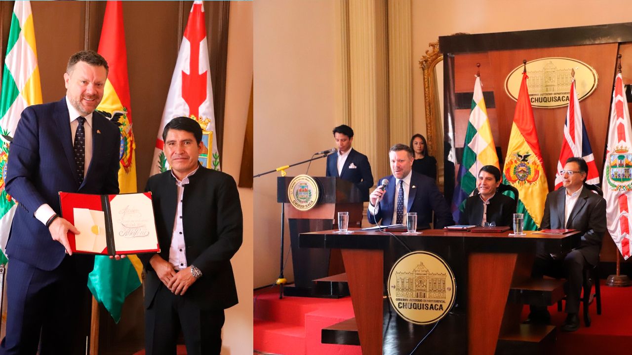 Sucre acogerá la “British Week” para celebrar 185 años de relaciones con el Reino Unido