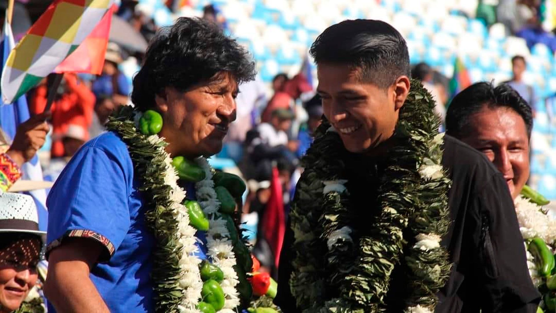 Consejo de Andrónico Rodríguez a Evo Morales: "Mucha fuerza y mayor humildad"