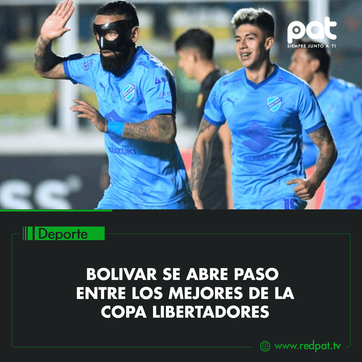 Bolivar se abre paso  entre los mejores de la Copa Libertadores