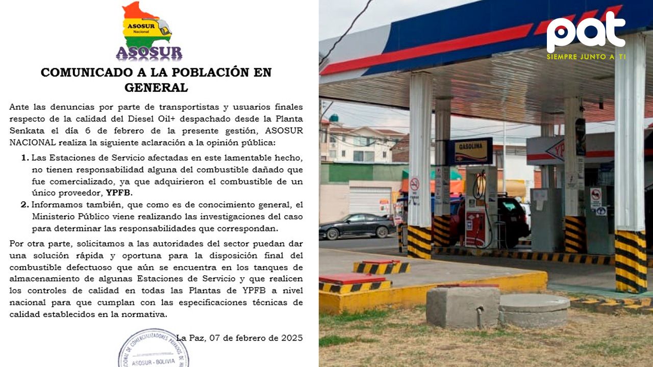 Estaciones de servicio deslindan responsabilidad por combustible dañado 