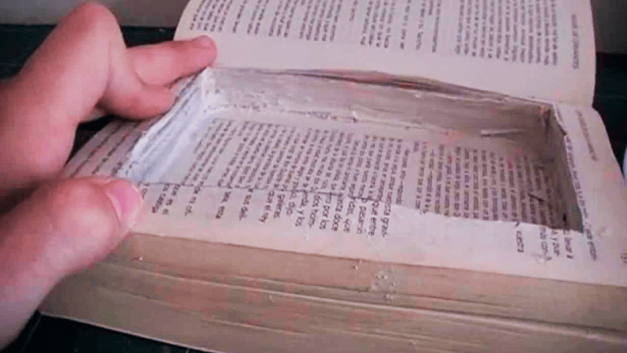 Aprehenden a ciudadano boliviano por llevar cocaína oculta en libros