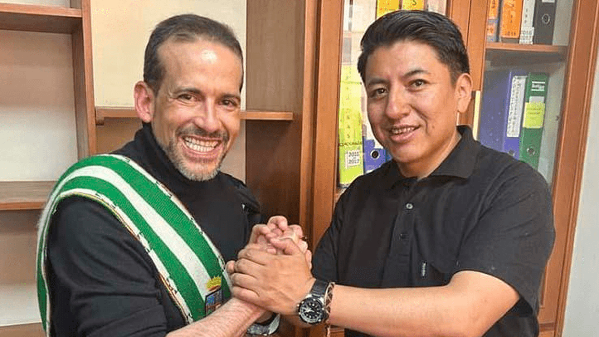 Suspenden audiencia de Luis Fernando Camacho y Marco Pumari 