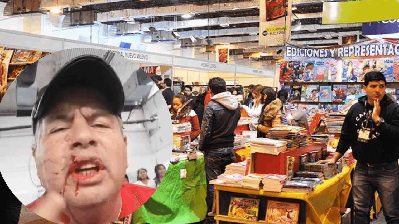 Altercado en la Feria del Libro termina a los golpes entre  dos escritores