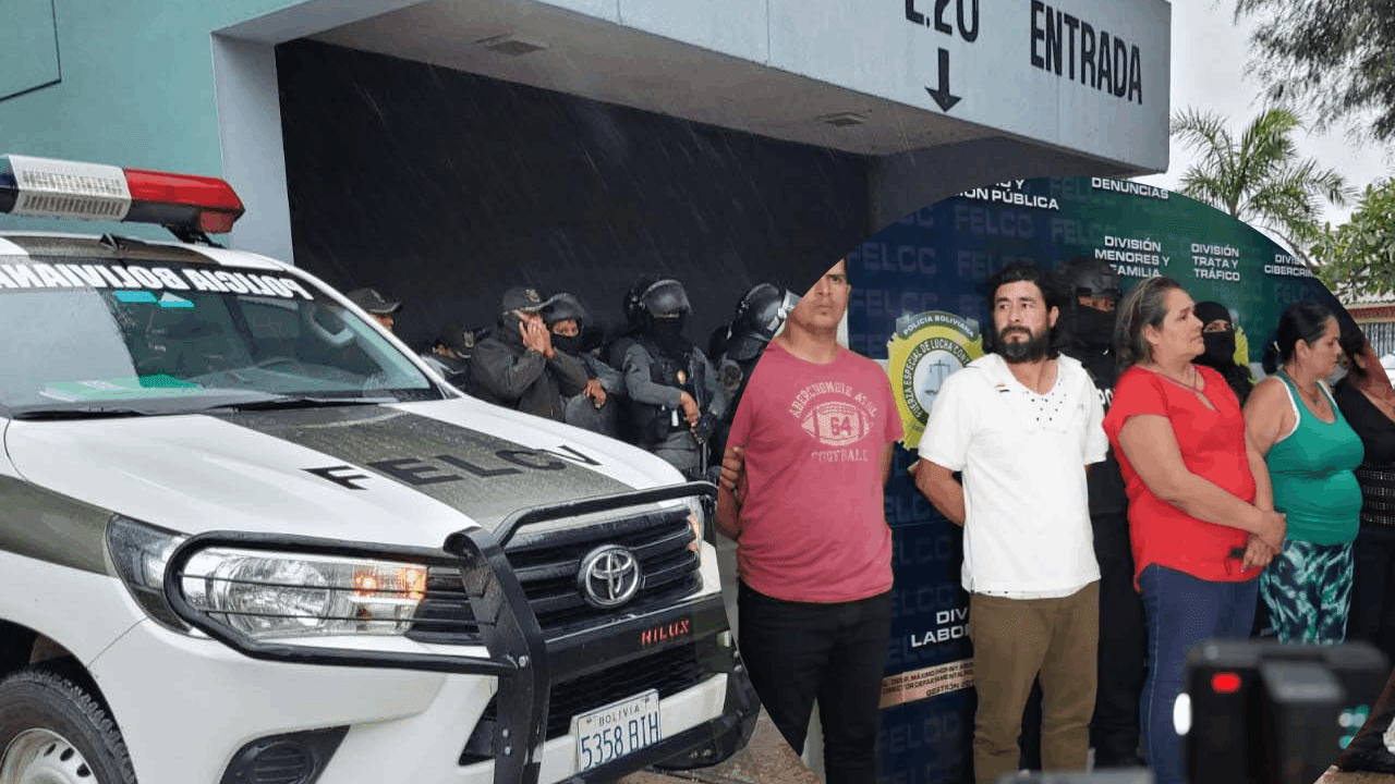 Trasladaron al Palacio de Justicia  a los 15 aprehendidos acusados de agredir a  Muriel Cruz
