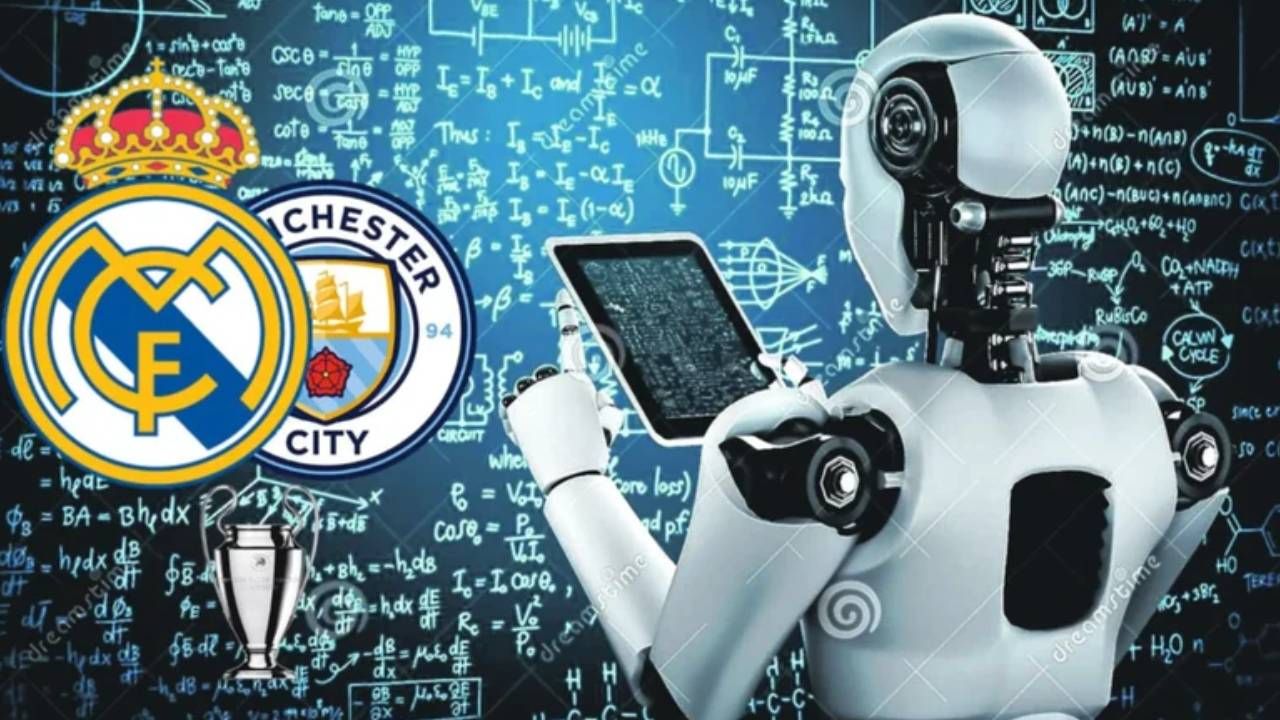  La 'IA' predice quién avanzará en la Champions League entre Real Madrid y Manchester City