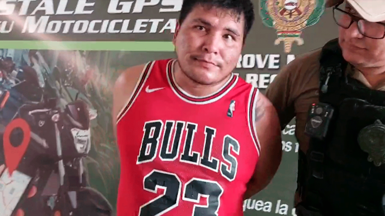Capturan en Montero a "Colla Armando" tras una persecución  