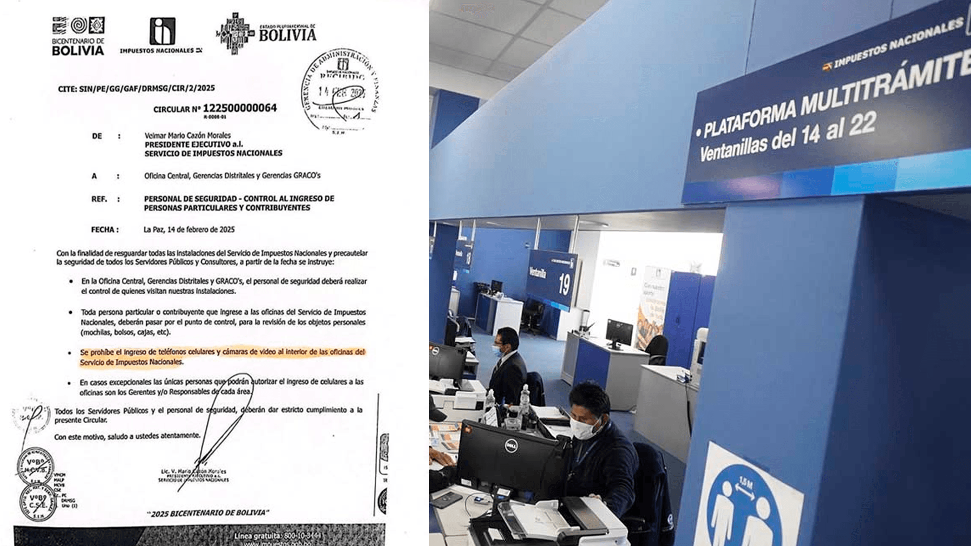 Diputada Nogales critica restricción del SIN sobre ingreso de celulares y cámaras