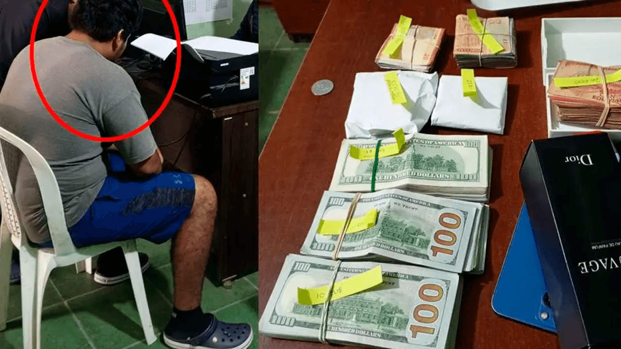 Sujeto acusado de balear a librecambista hallado con más de $50,000 en Comarapa