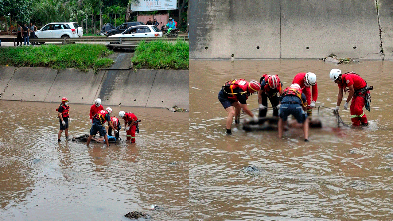  Hallan cuerpo sin vida en canal de drenaje del cuarto anillo  