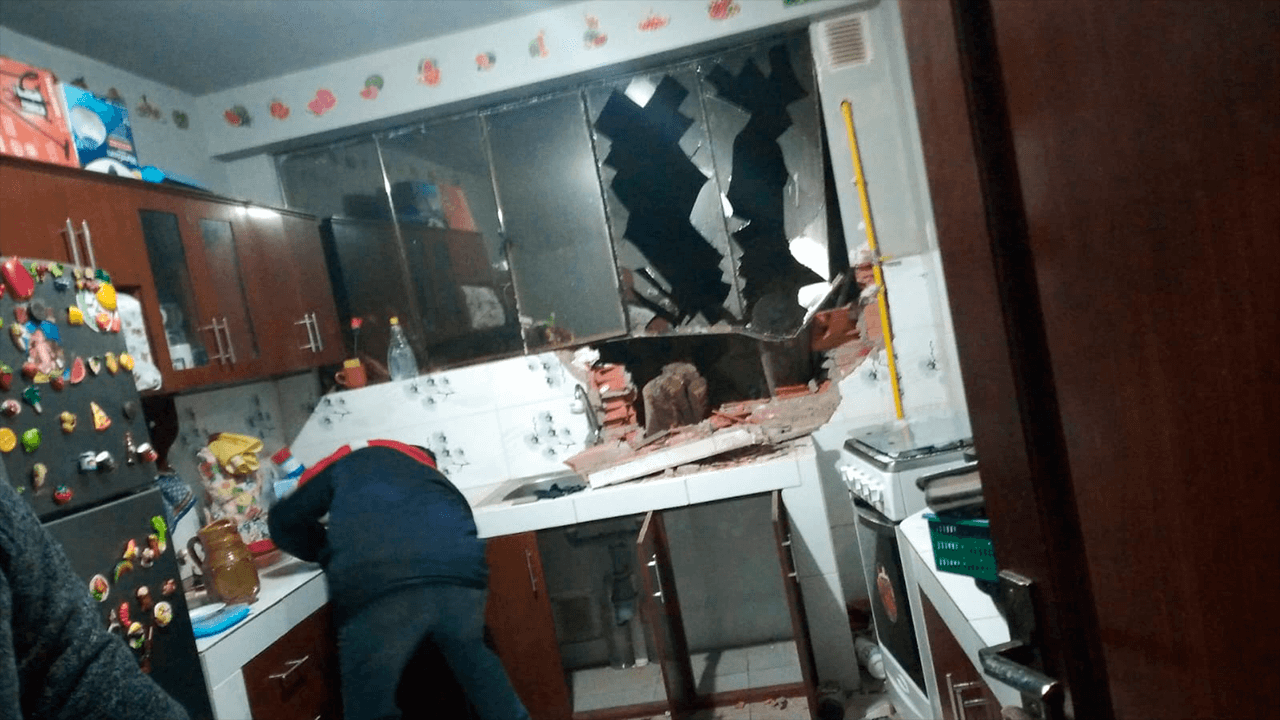 Deslizamiento de gavión afecta una vivienda en Tejada Alpacoma Bajo tras intensas lluvias