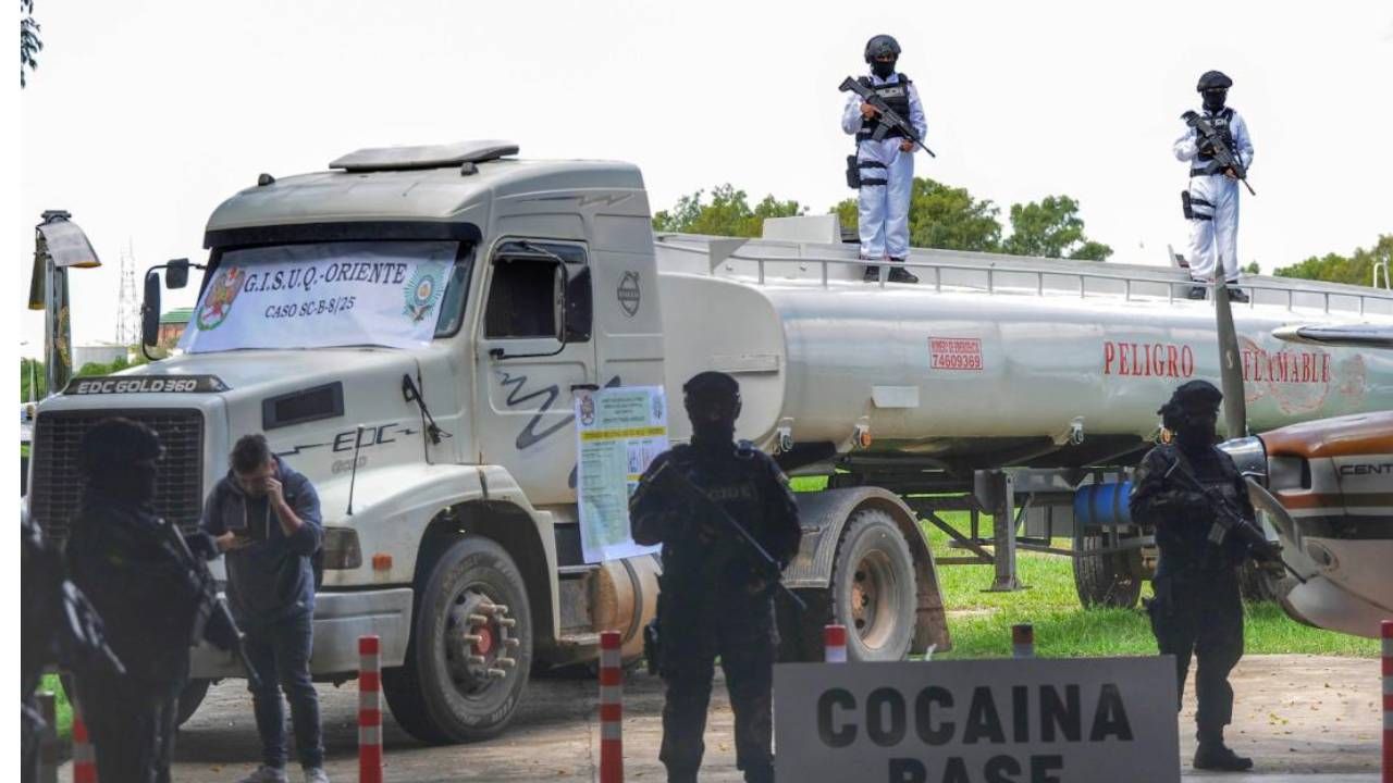 Secuestran un camión con 20 mil litros de diésel por el desvío del combustible