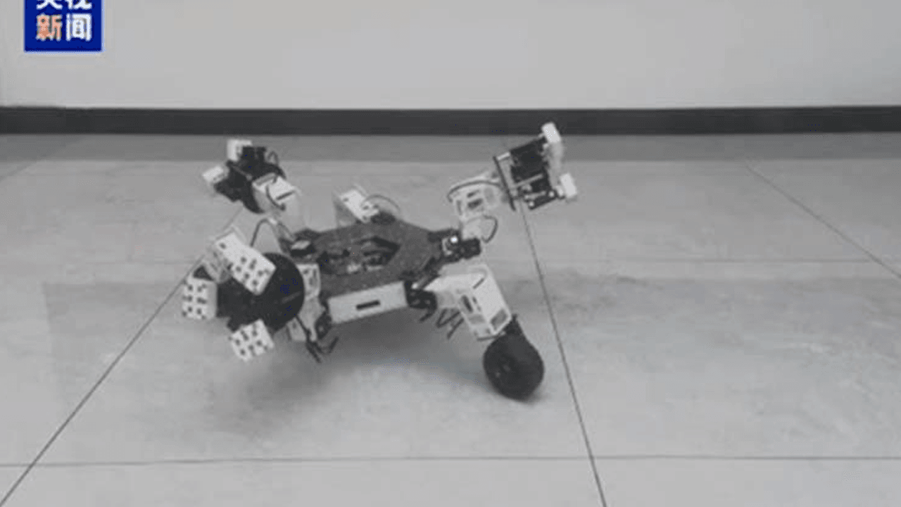 Científicos chinos desarrollan un robot minero espacial inspirado en insectos