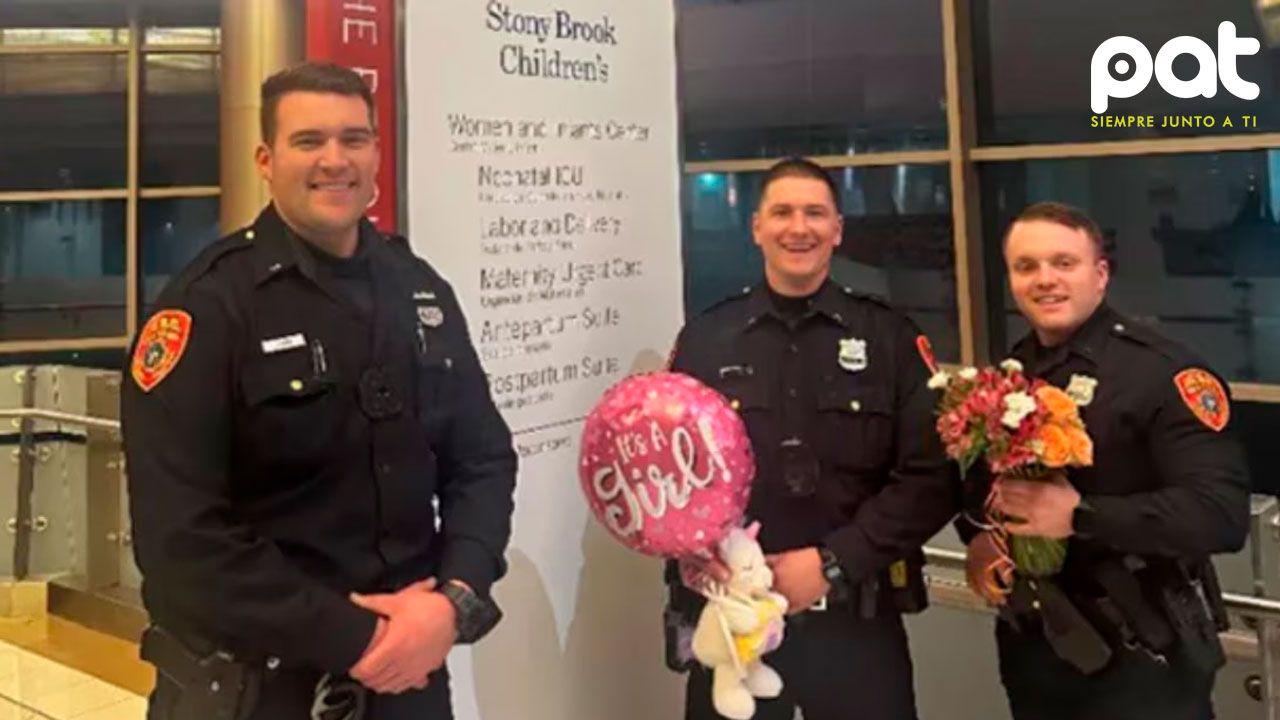 Un agente recién graduado asiste en el parto de una bebé durante una tormenta en Long Island