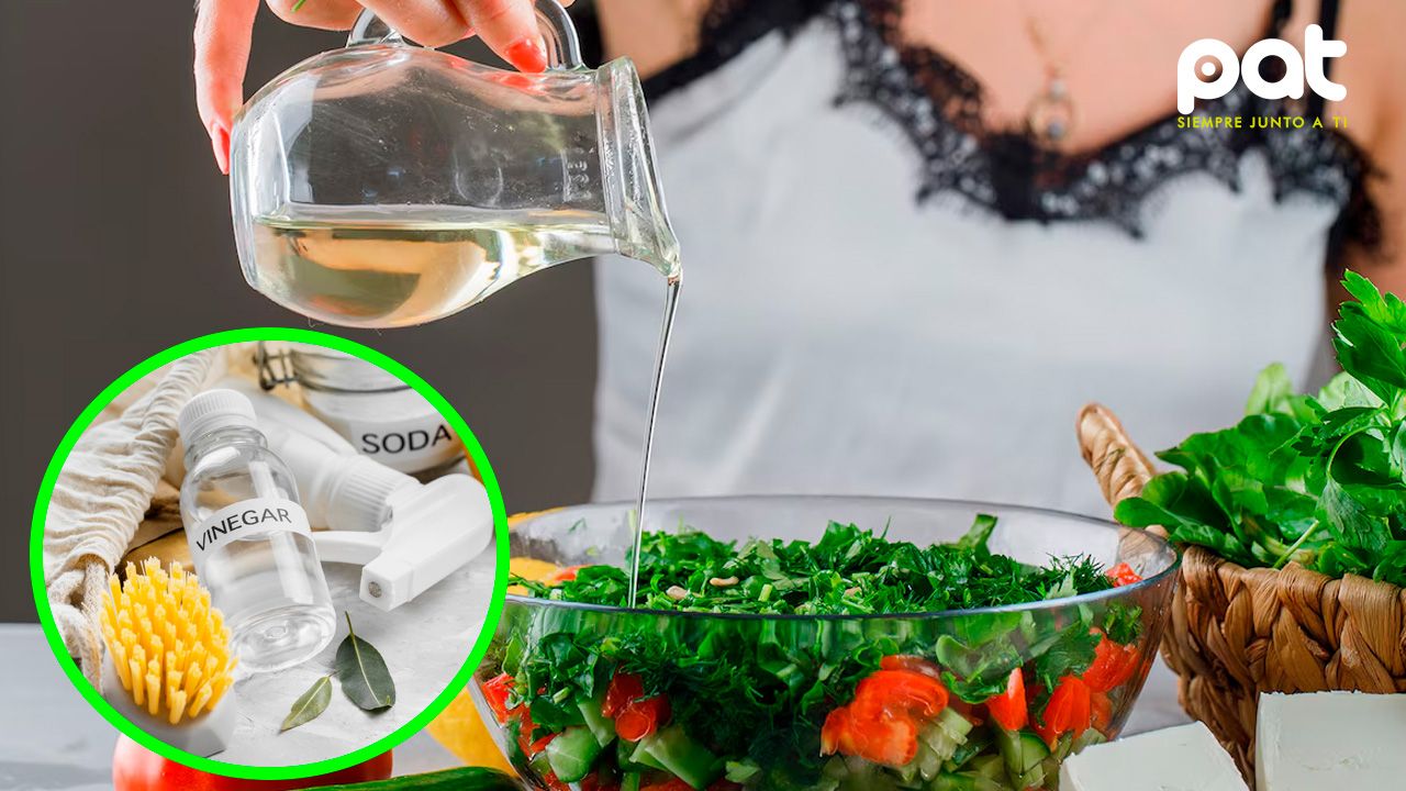 El vinagre blanco: ¿un aliado para la salud o solo un ingrediente más en la cocina?  
