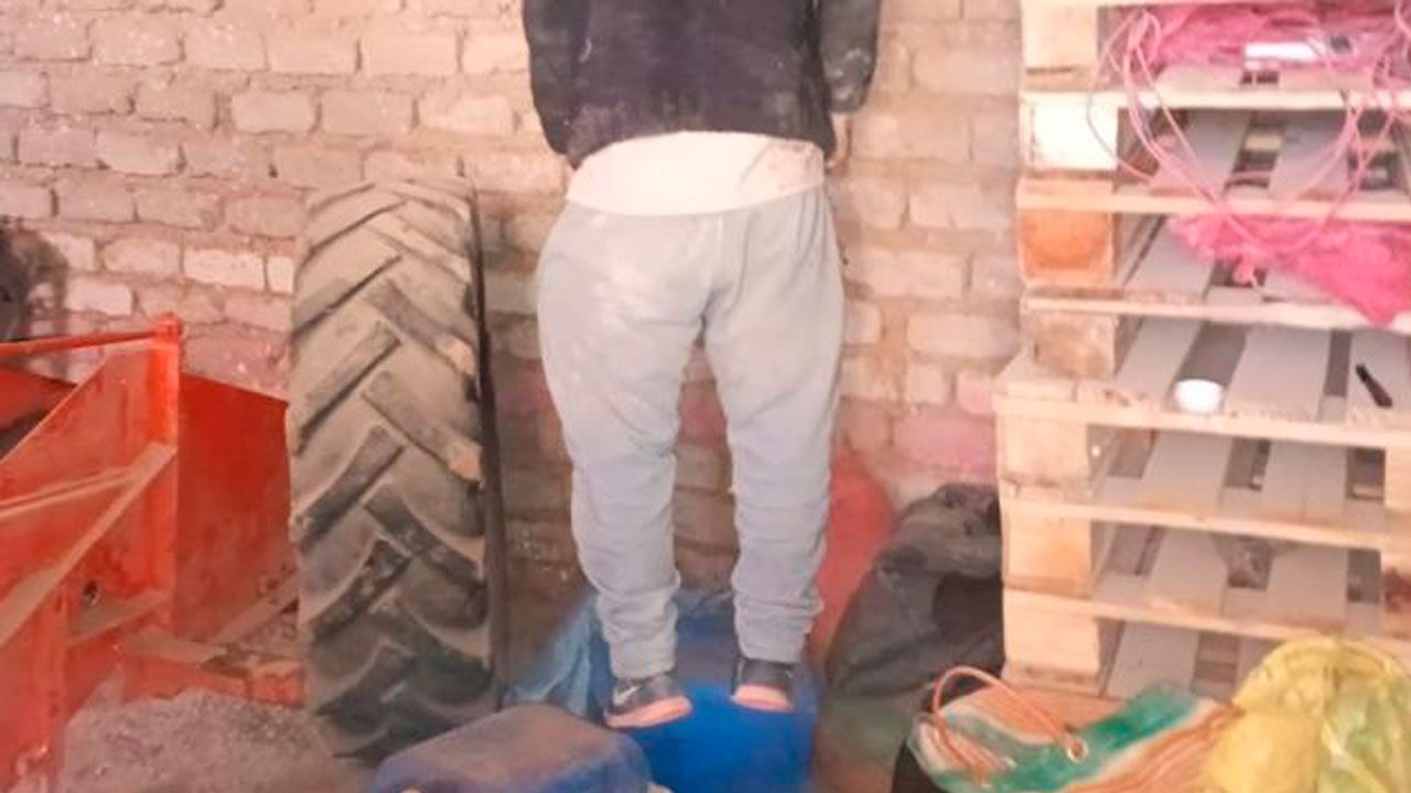 Encuentran colgado a presunto feminicida en Villazón